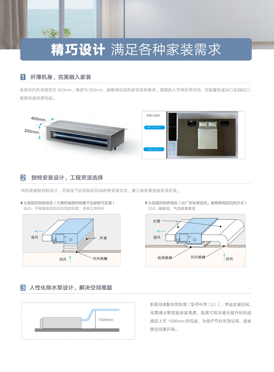 精巧设计，满足各种家装需求